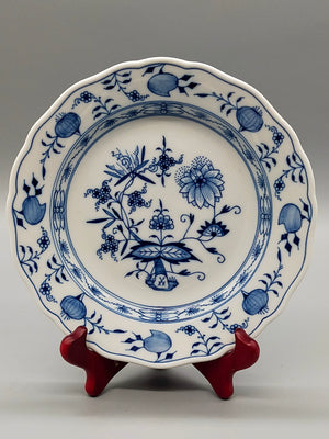 Meissen Porzellan Teller – Klassisches Zwiebelmuster Kobaltblau