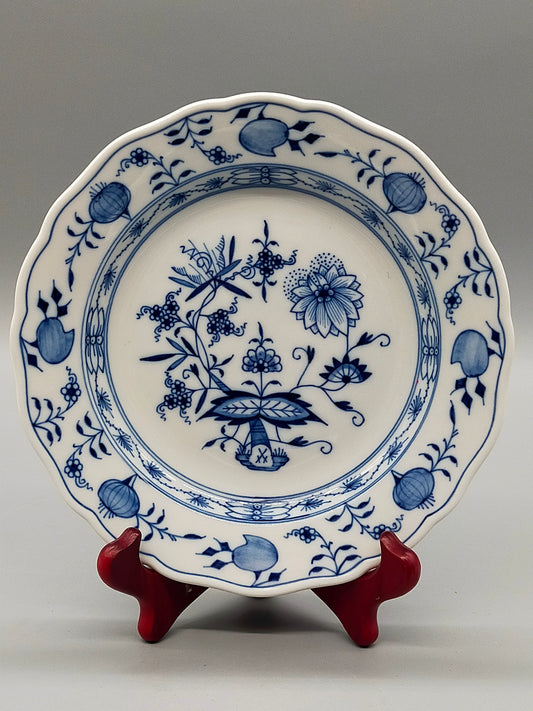 Meissen Porzellan Teller – Klassisches Zwiebelmuster Kobaltblau