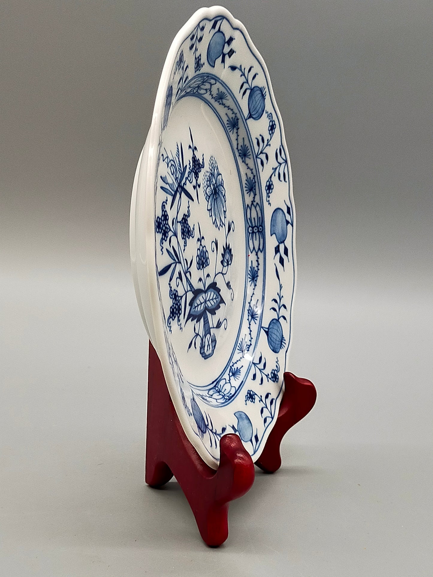 Meissen Porzellan Teller – Klassisches Zwiebelmuster Kobaltblau