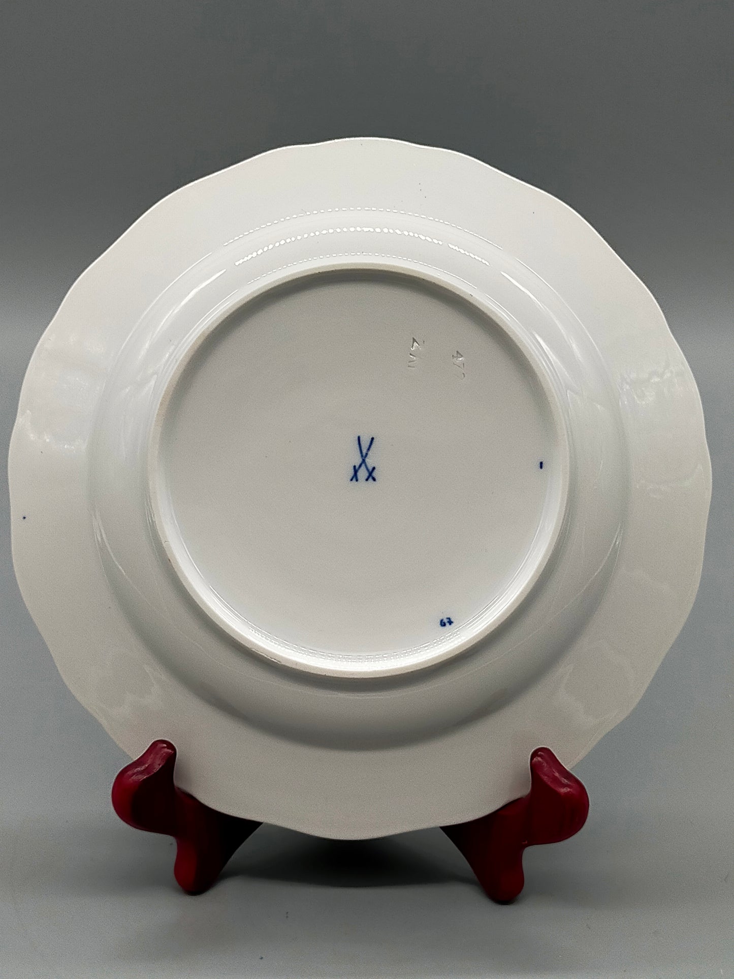 Meissen Porzellan Teller – Klassisches Zwiebelmuster Kobaltblau