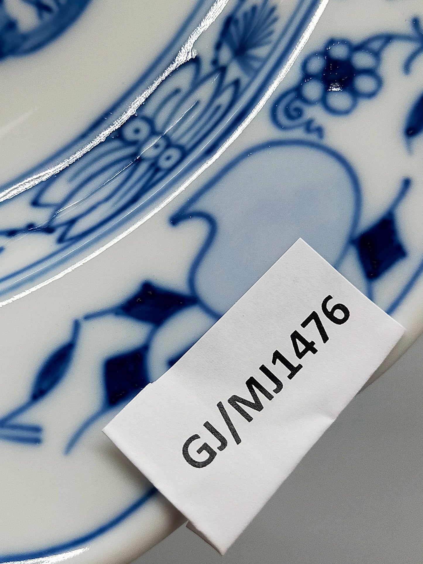 Meissen Porzellan Teller – Klassisches Zwiebelmuster Kobaltblau