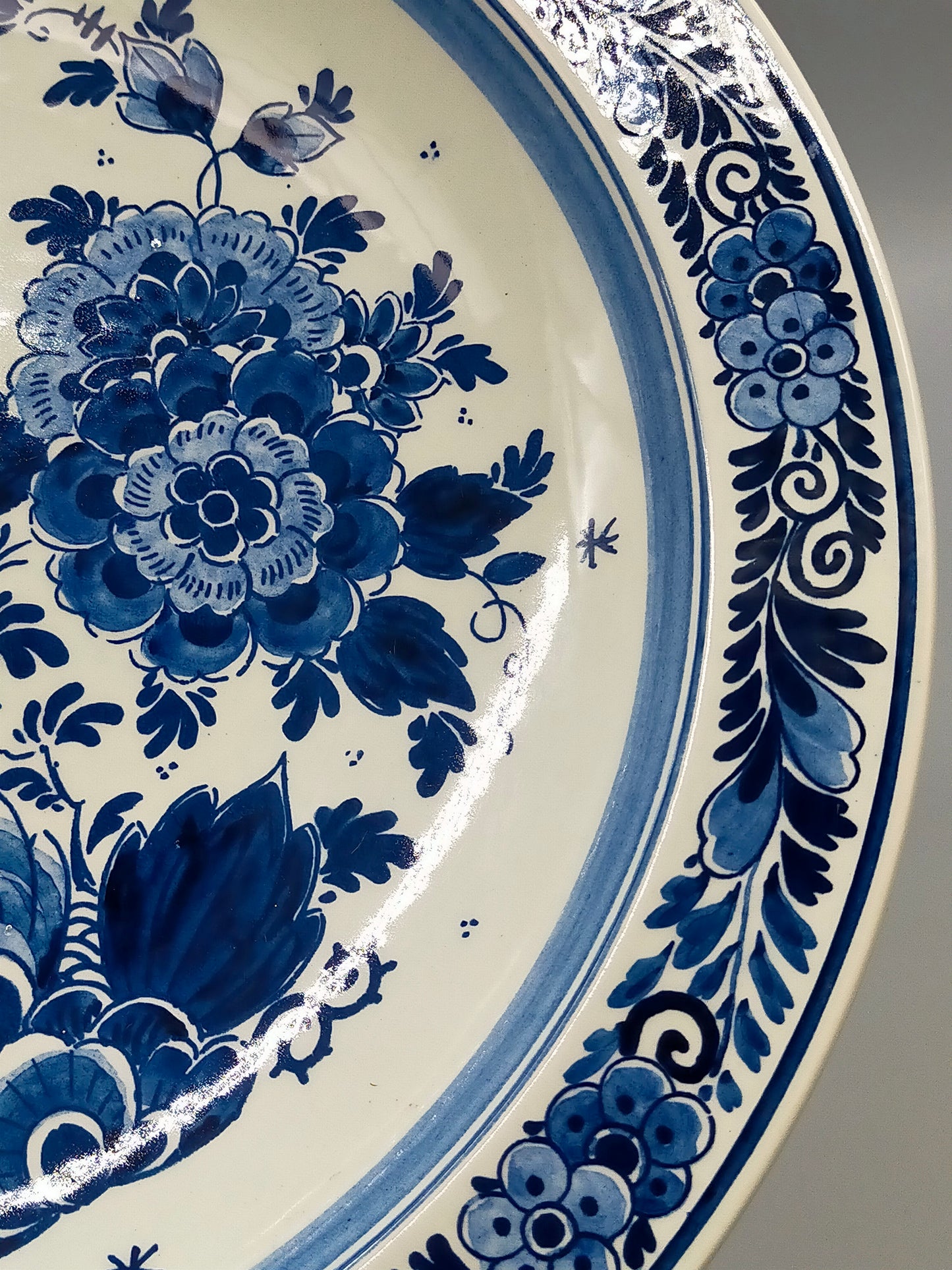 Koninklijke Goedewaagen Blauw Delft Wandteller