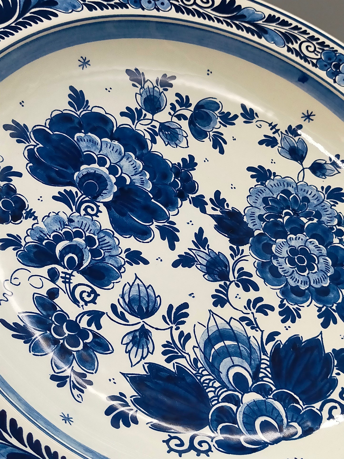 Koninklijke Goedewaagen Blauw Delft Wandteller