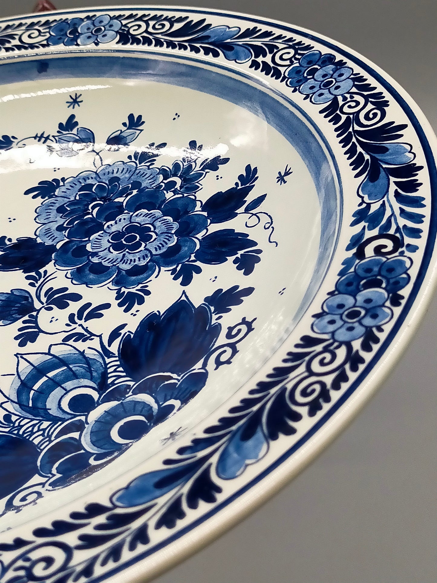 Koninklijke Goedewaagen Blauw Delft Wandteller