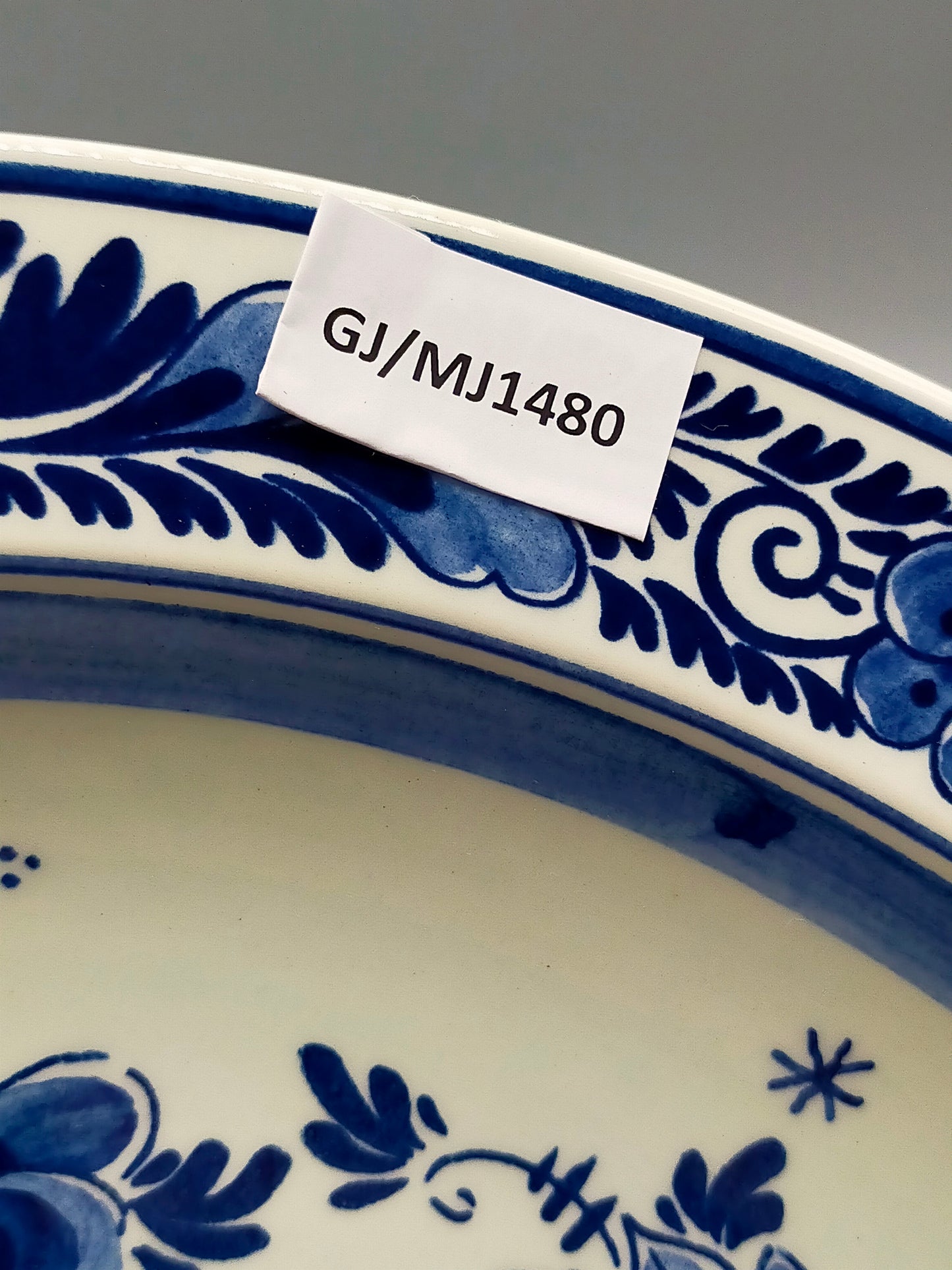 Koninklijke Goedewaagen Blauw Delft Wandteller