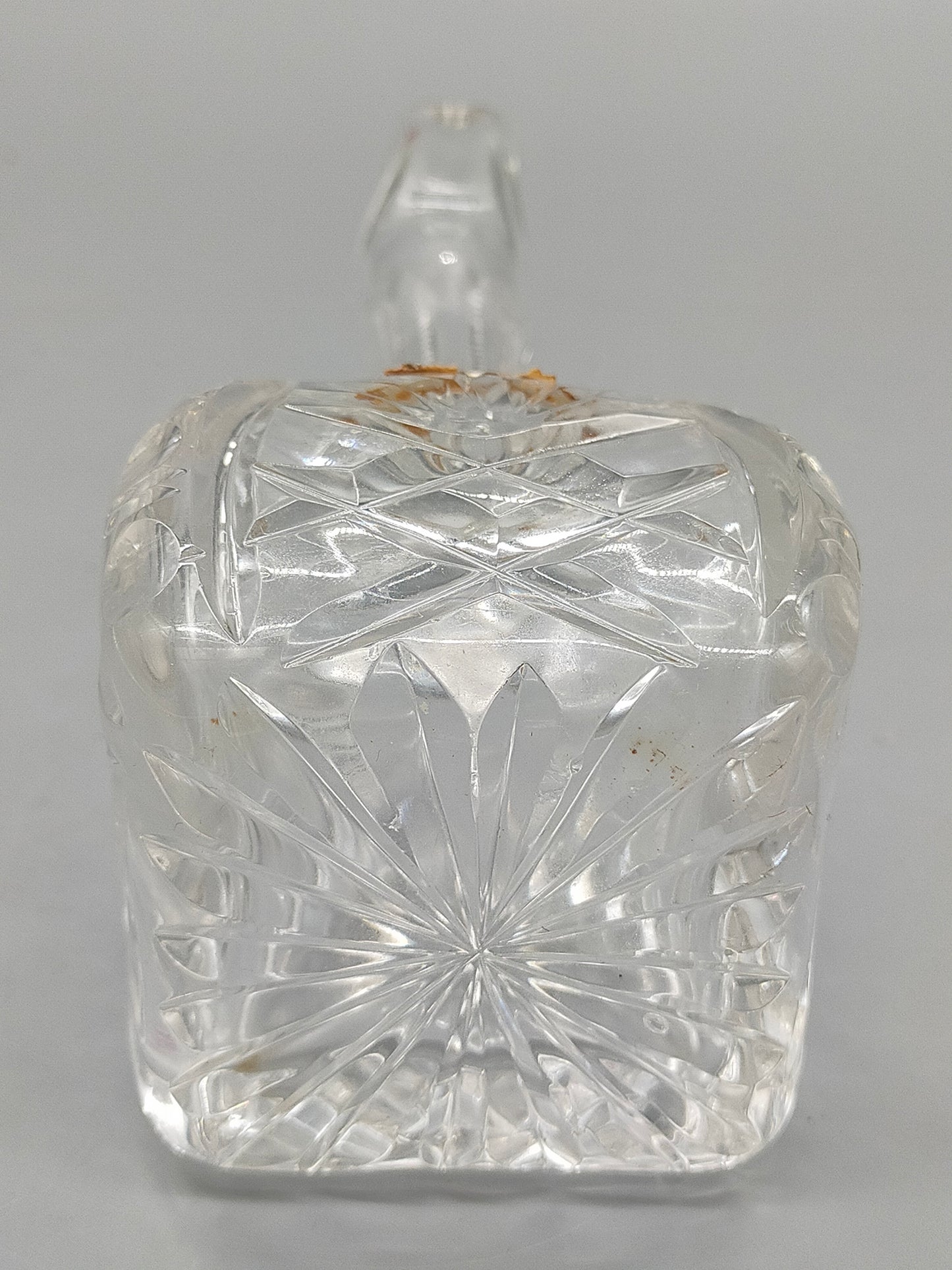 Kristallkanne mit Schliff – Bleikristall Glaskrug mit Henkel