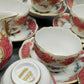Exklusives Lindner Porzellan Kaffeeservice Princess Handarbeit