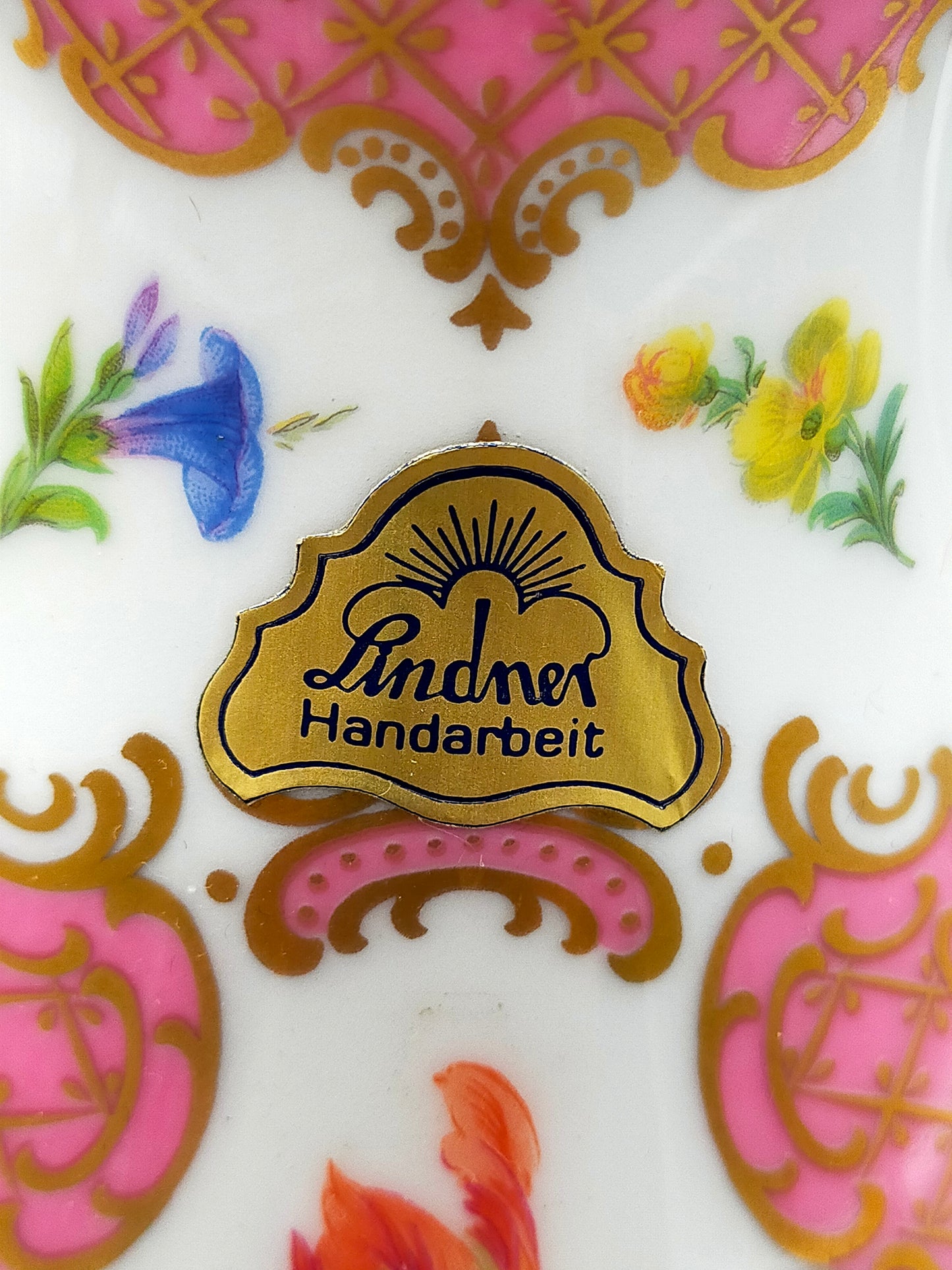 Exklusives Lindner Porzellan Kaffeeservice Princess Handarbeit