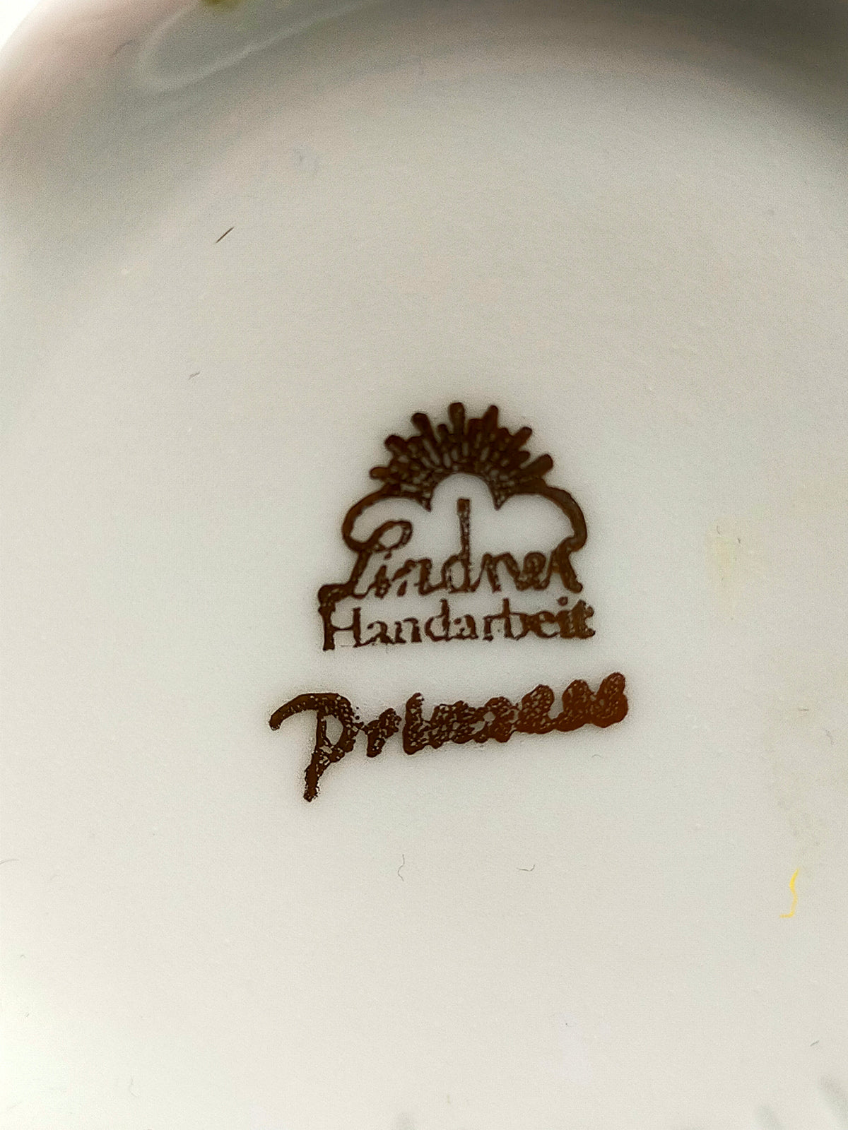 Exklusives Lindner Porzellan Kaffeeservice Princess Handarbeit