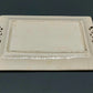 Elegantes Servierset – Porzellan Tablett mit zwei Schalen und Löffeln