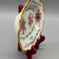 Elegante T. Limoges Porzellanschale – Handbemaltes Design mit Goldrand
