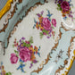 Elegante T. Limoges Porzellanschale – Handbemaltes Design mit Goldrand