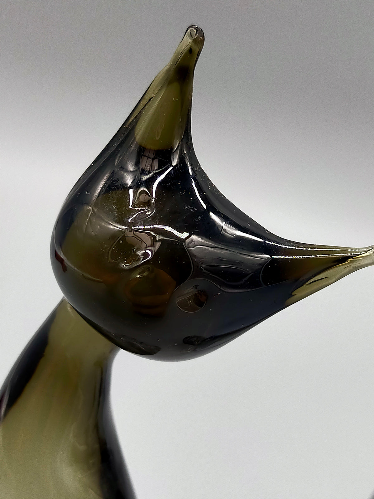 Set aus 3 dekorativen Glasfiguren – Handgefertigte Tiermotive
