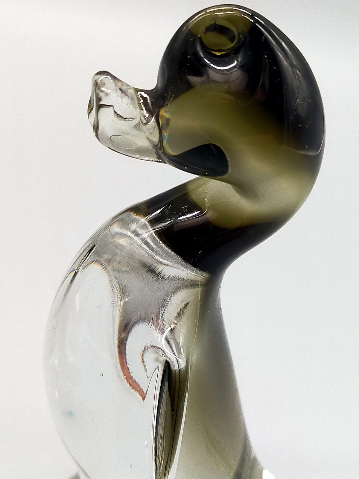 Set aus 3 dekorativen Glasfiguren – Handgefertigte Tiermotive