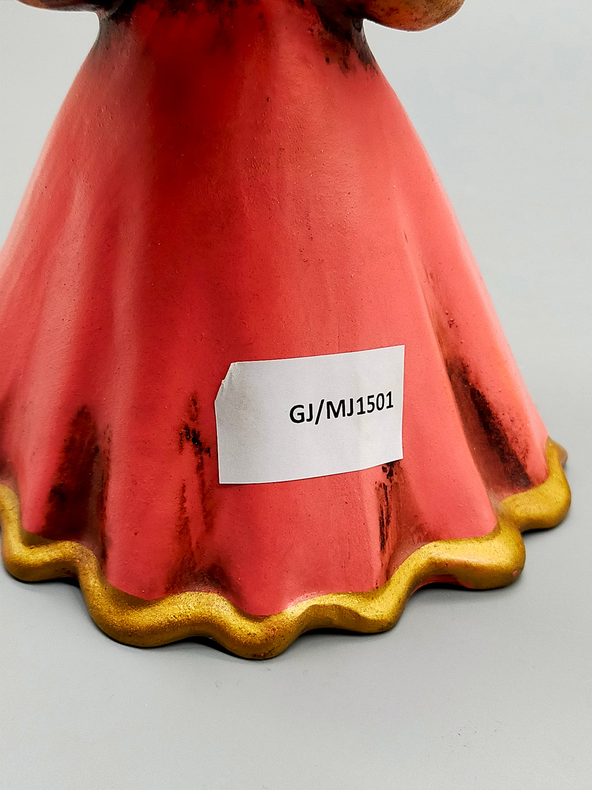 Thun Bozner Engel Kerzenhalter Handbemalte Keramik Figur