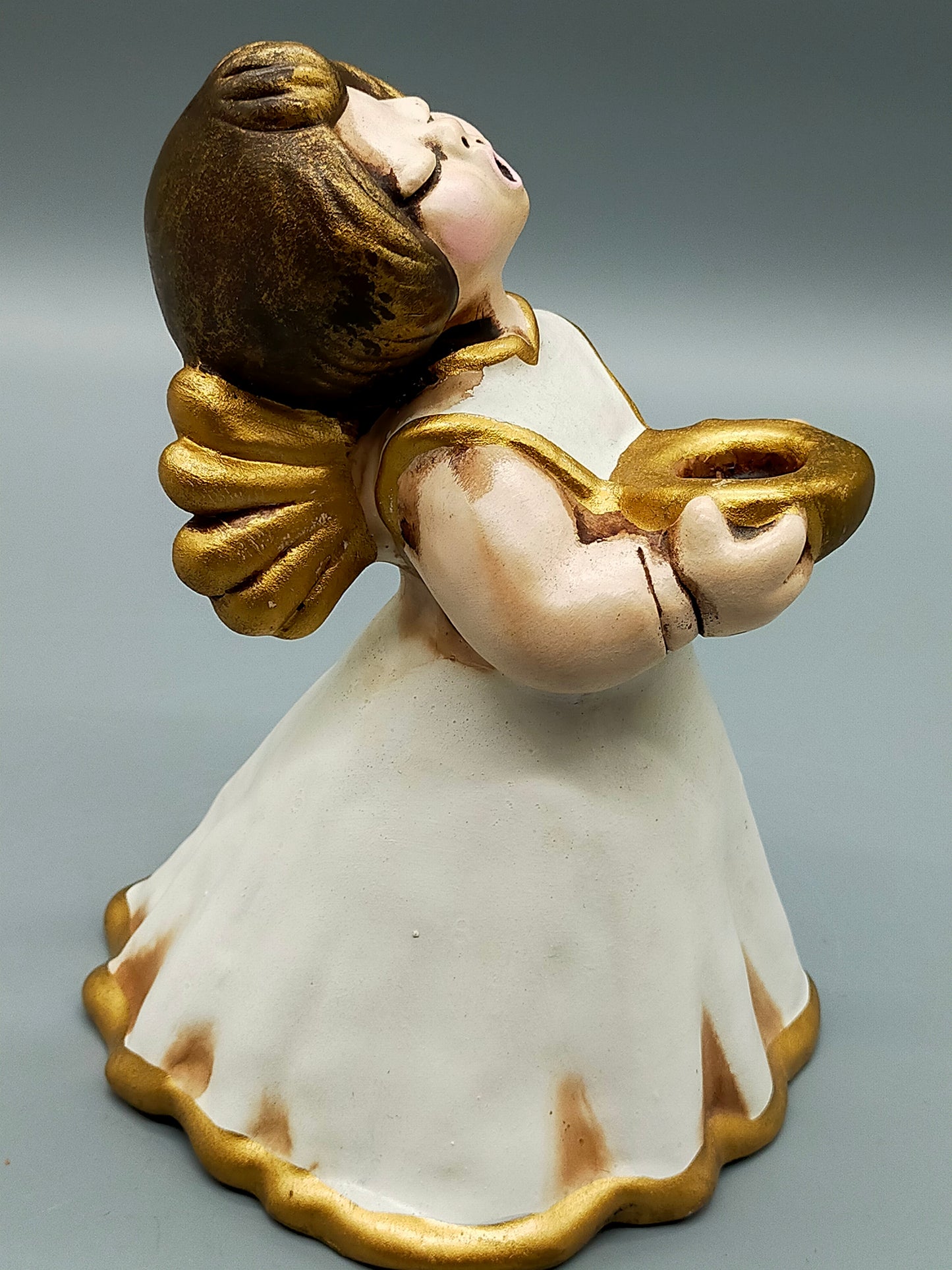 THUN Keramik Engel Figur Handgefertigte Dekoration Bozen