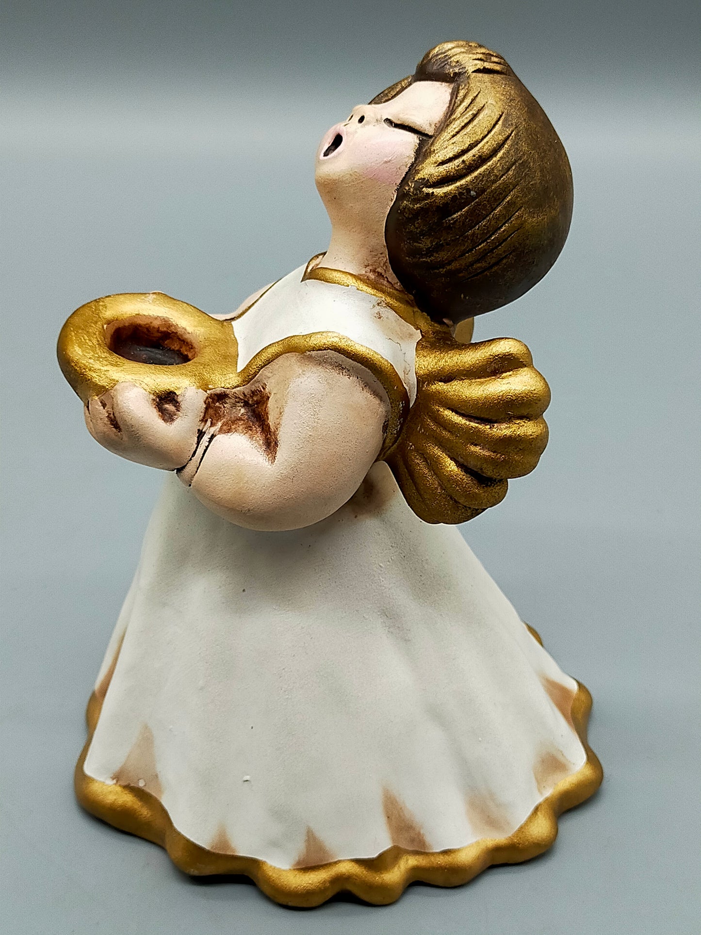 THUN Keramik Engel Figur Handgefertigte Dekoration Bozen