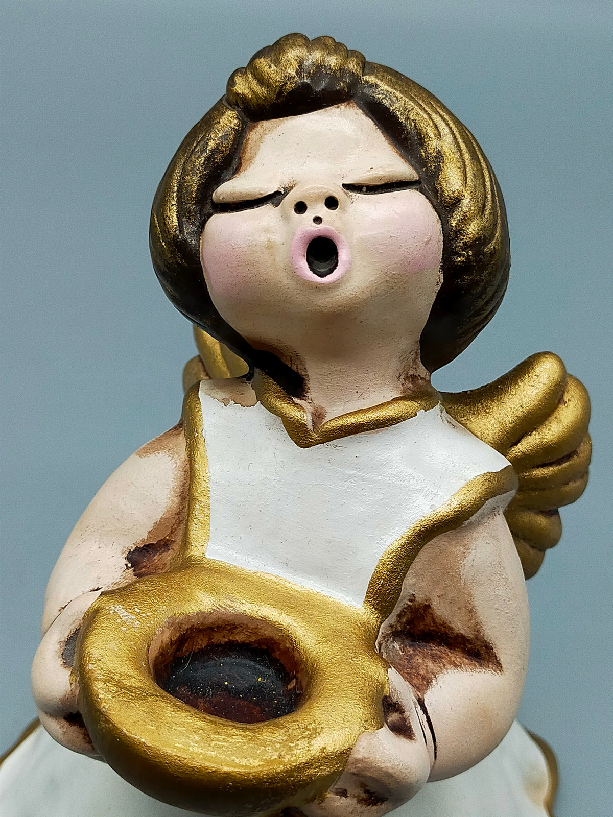 THUN Keramik Engel Figur Handgefertigte Dekoration Bozen