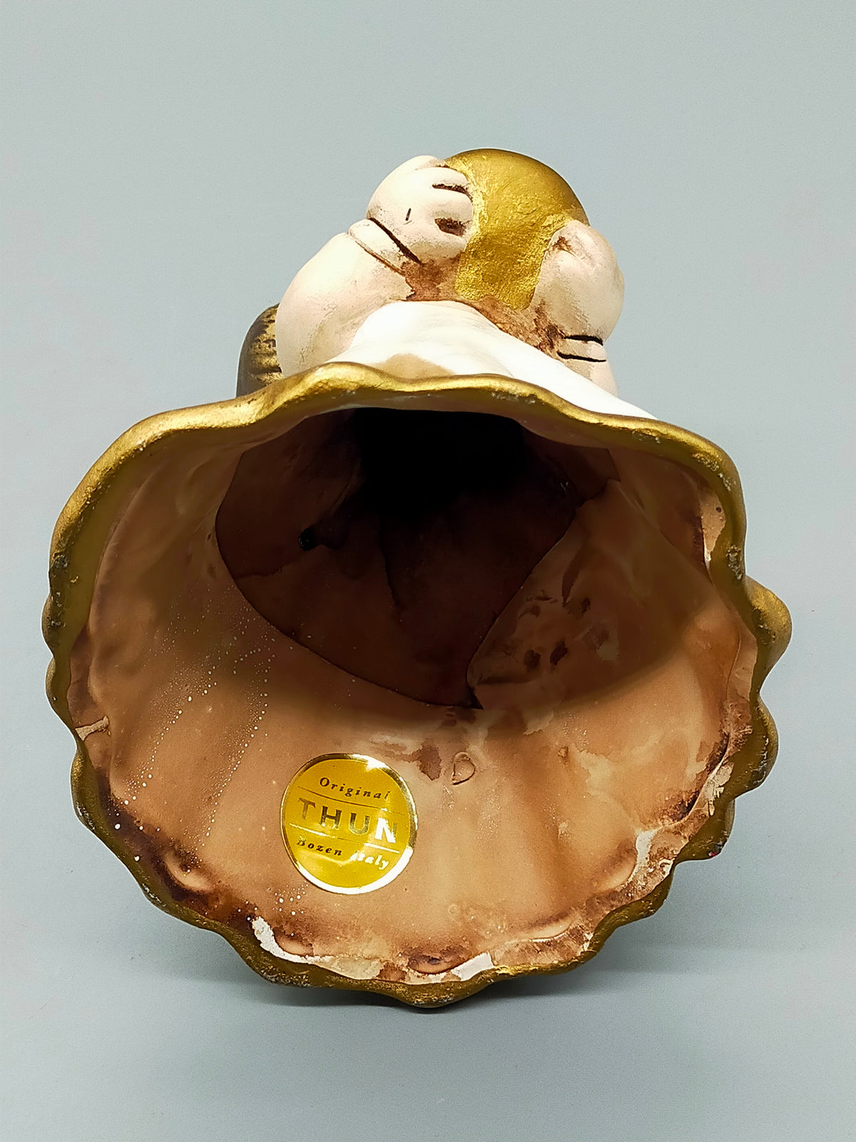 THUN Keramik Engel Figur Handgefertigte Dekoration Bozen