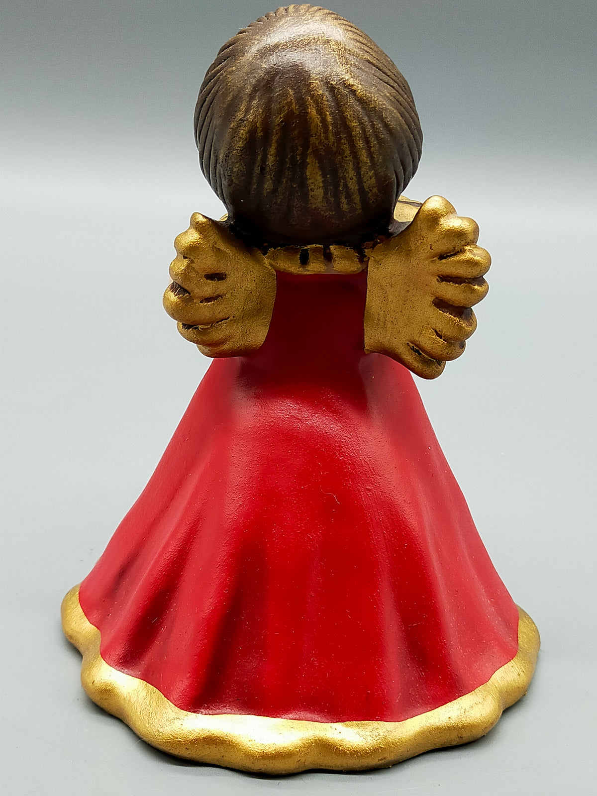 Original Thun Bozener Engel Kerzenhalter Handgefertigte Keramikfigur