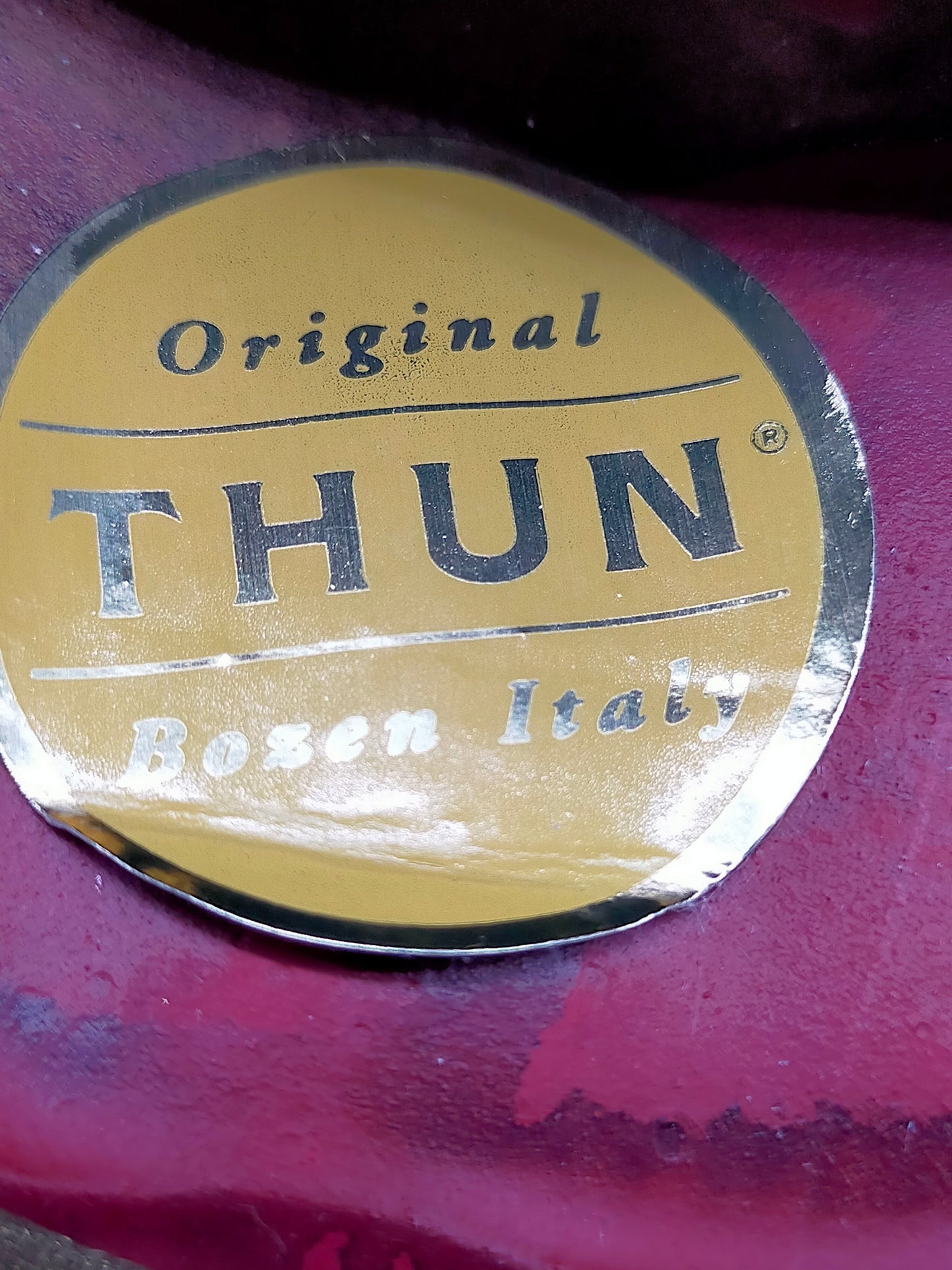 Original Thun Bozener Engel Kerzenhalter Handgefertigte Keramikfigur
