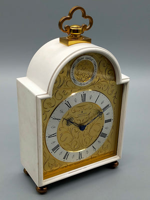 Elegante Junghans Meister Tischuhr – Vintage Kaminuhr mit Zifferblatt