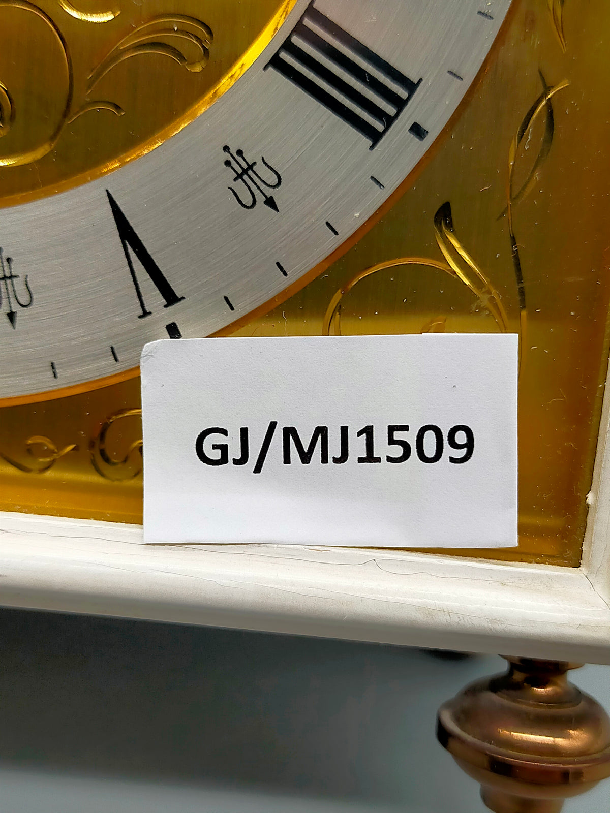 Elegante Junghans Meister Tischuhr – Vintage Kaminuhr mit Zifferblatt