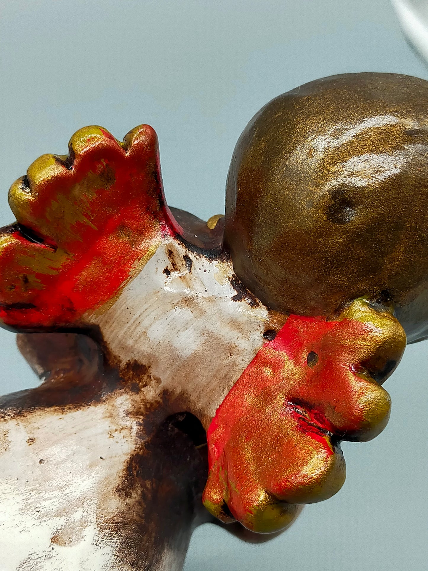 Thun Keramik Figur – Handbemalter Engel