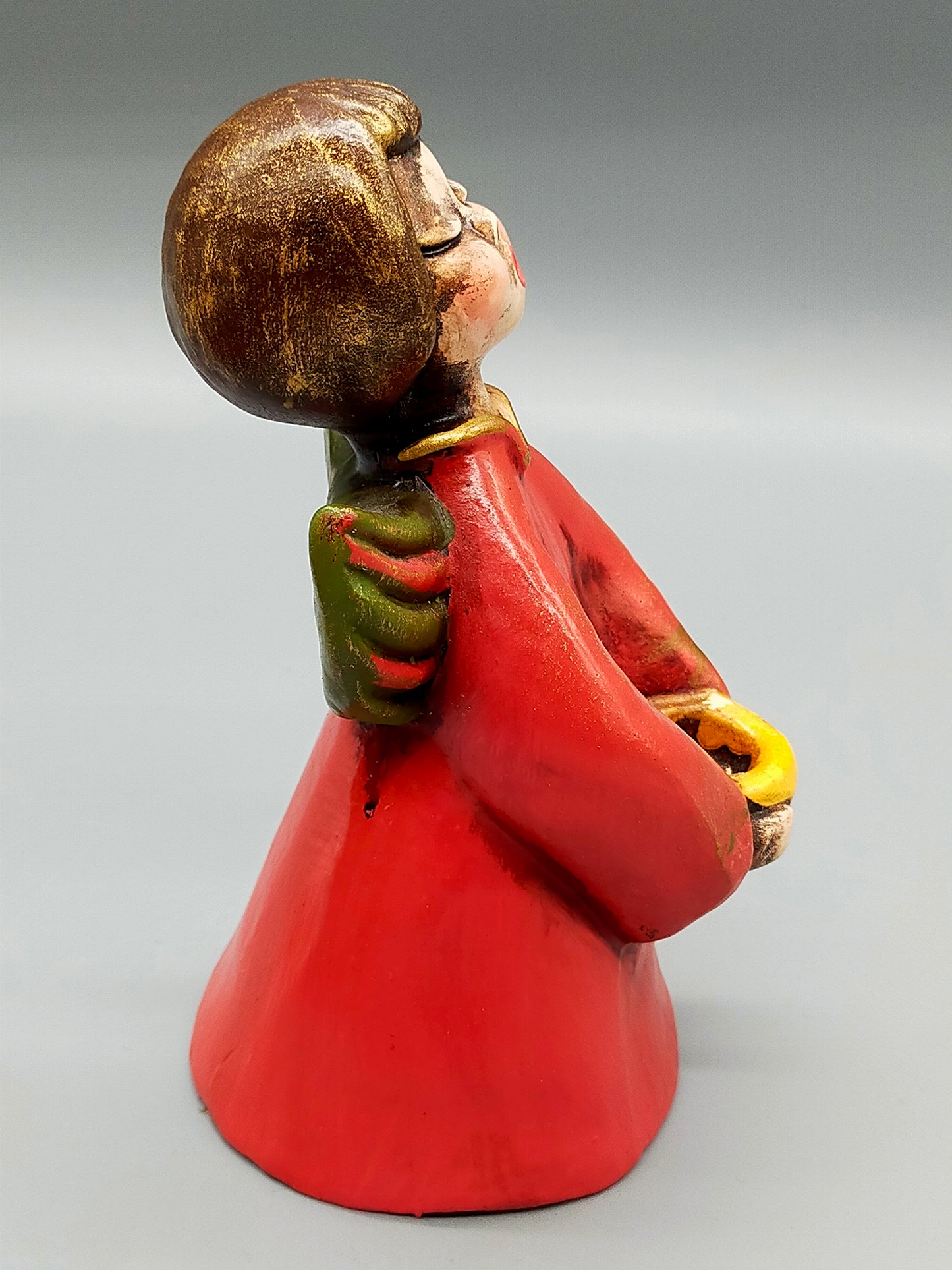 Original Thun Bozner Engel – Handbemalter Kerzenhalter aus Keramik