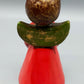 Original Thun Bozner Engel – Handbemalter Kerzenhalter aus Keramik