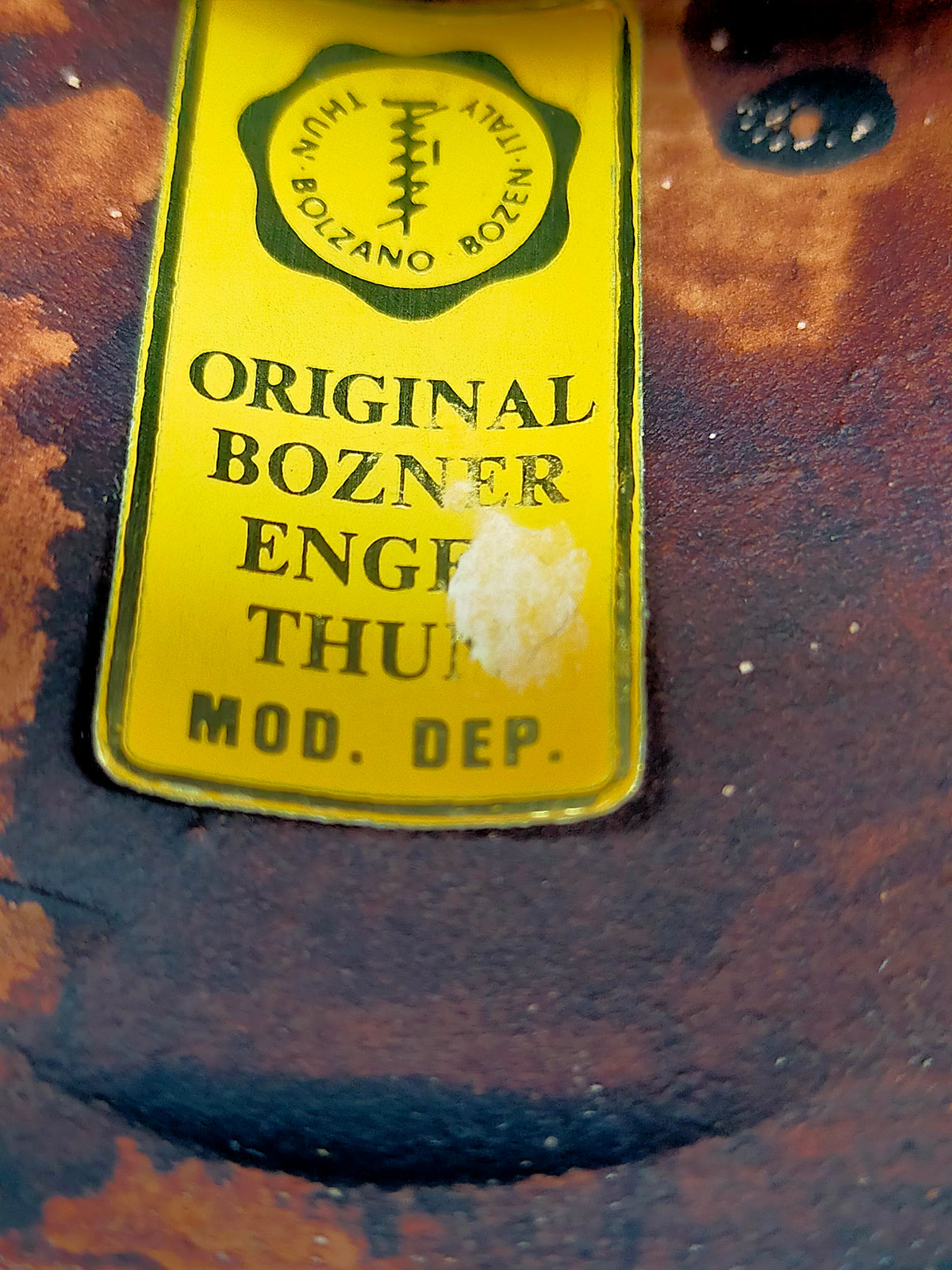 Original Thun Bozner Engel – Handbemalter Kerzenhalter aus Keramik