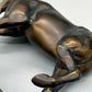 Elegante Bronze Skulptur – Edles Pferd auf Marmorsockel
