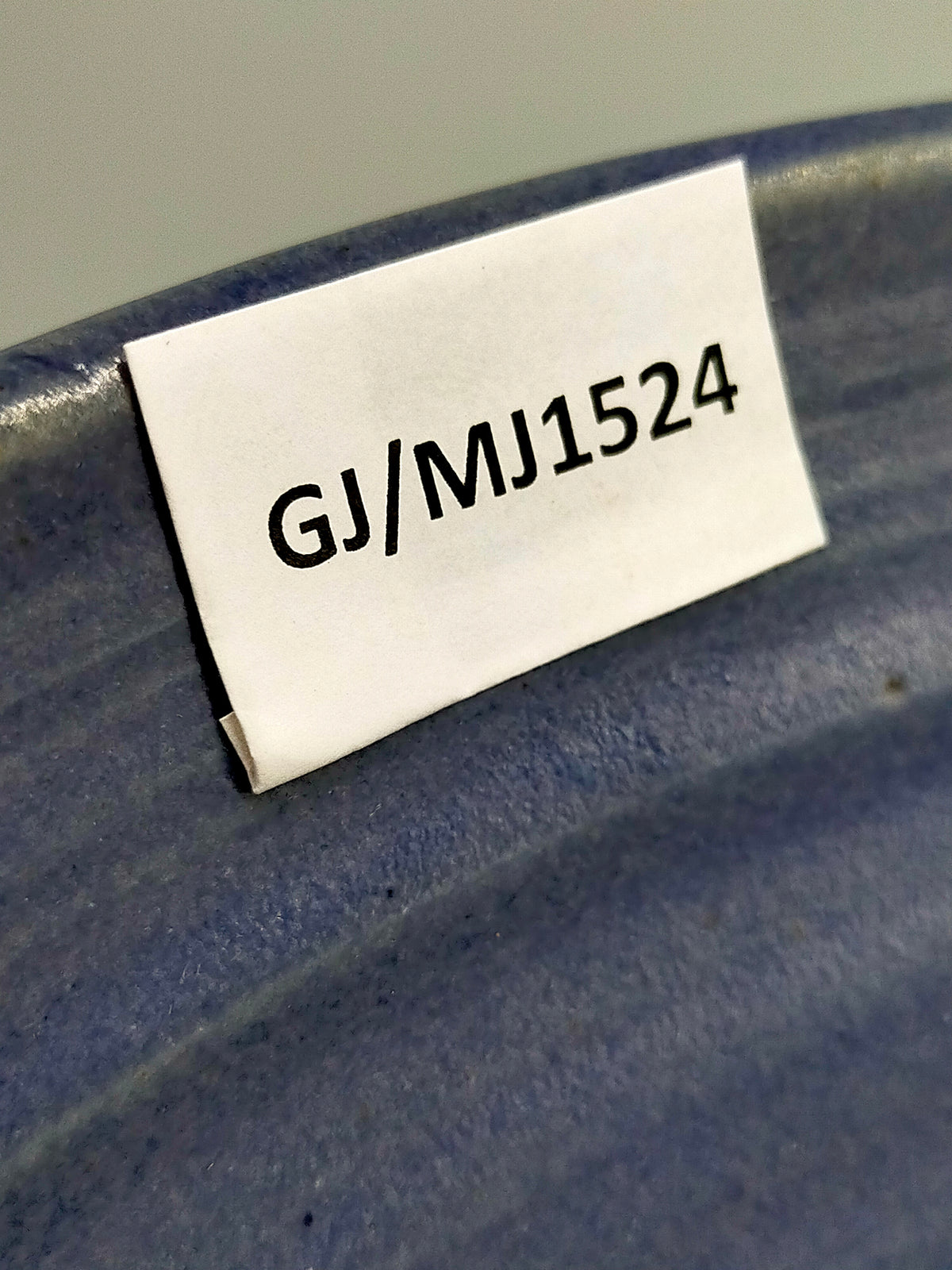 Handgefertigtes Keramik-Set – Große Schale und 6 Suppentassen in Blau