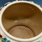 Antikes Keramik Bowle-Set – Rheinische Burgen Motive mit Tassen