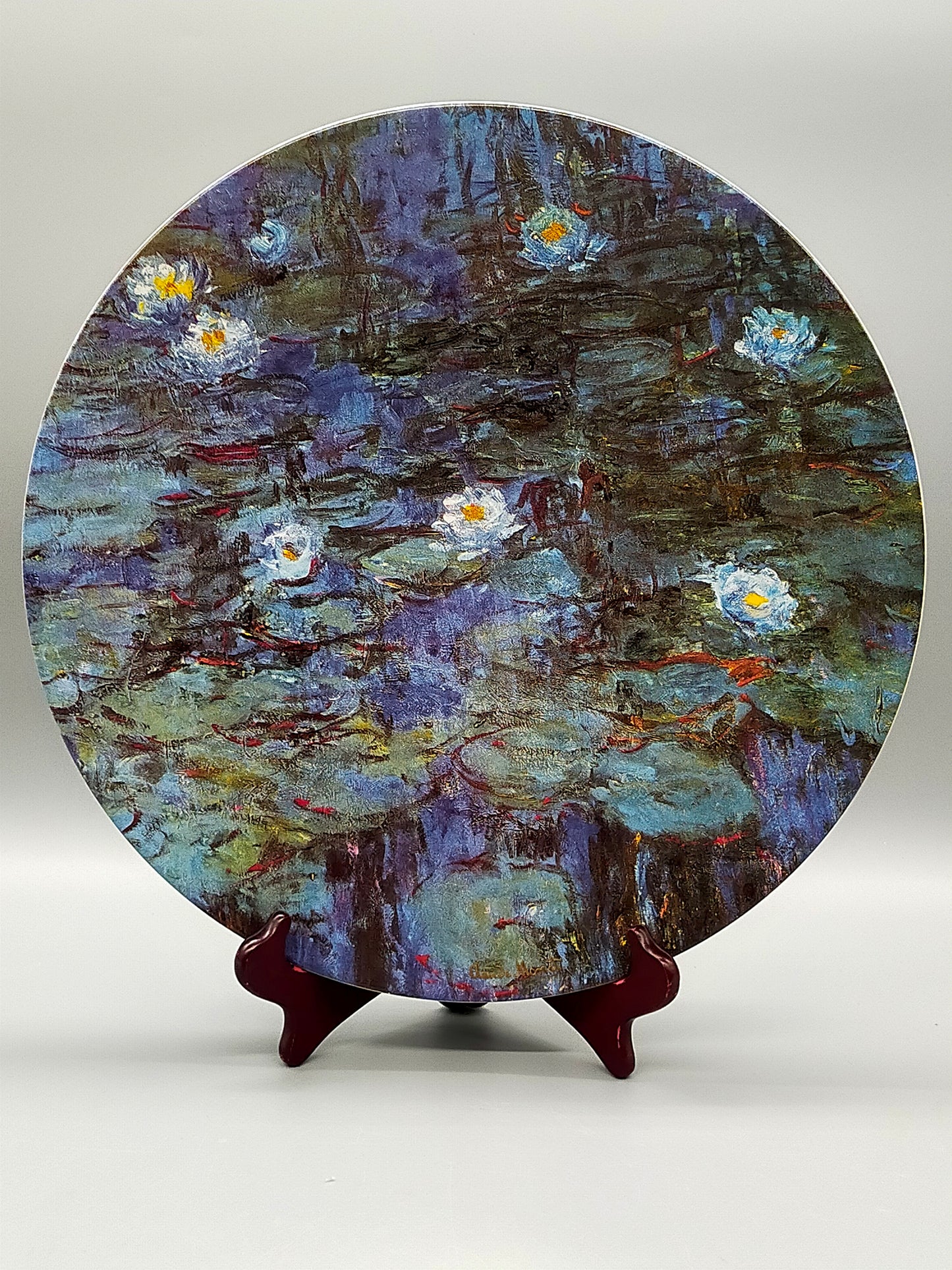 Goebel Artis Orbis Claude Monet „Nymphéas III“ Wandteller – Limitierte Kunst