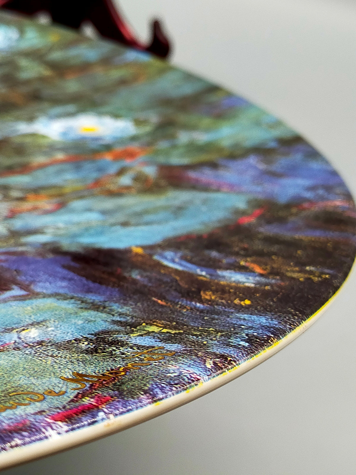 Goebel Artis Orbis Claude Monet „Nymphéas III“ Wandteller – Limitierte Kunst