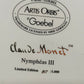Goebel Artis Orbis Claude Monet „Nymphéas III“ Wandteller – Limitierte Kunst