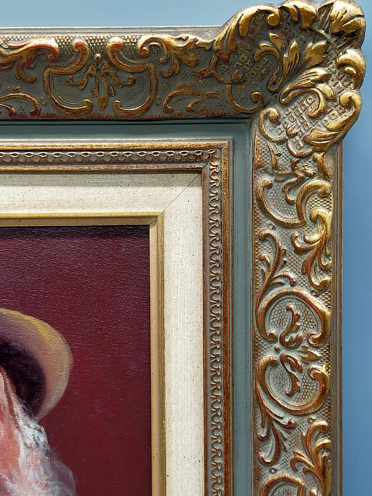 Alte Pfeifenraucher Ölgemälde Signiert Ludwig Vollmar Kunst