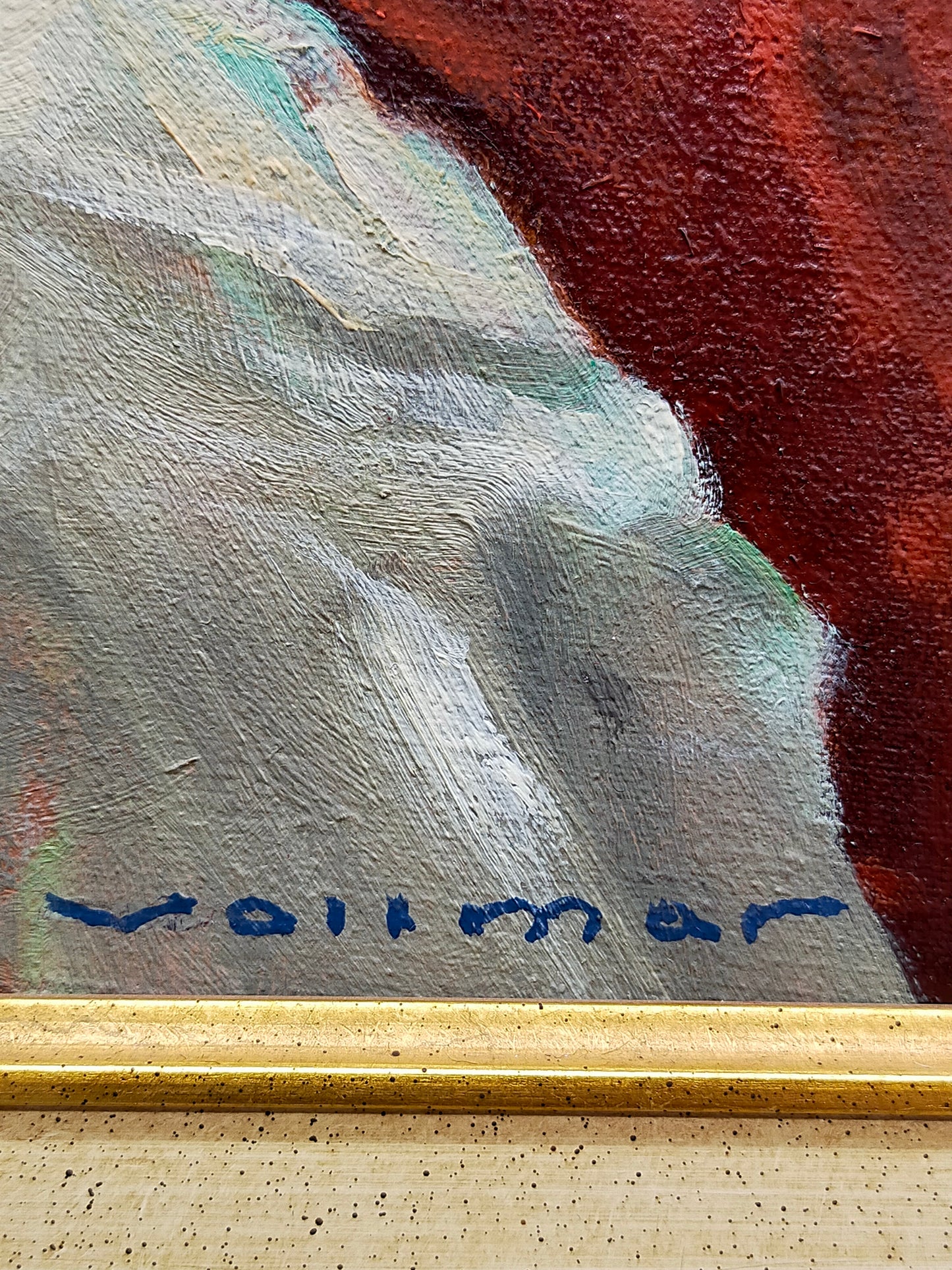 Alte Pfeifenraucher Ölgemälde Signiert Ludwig Vollmar Kunst
