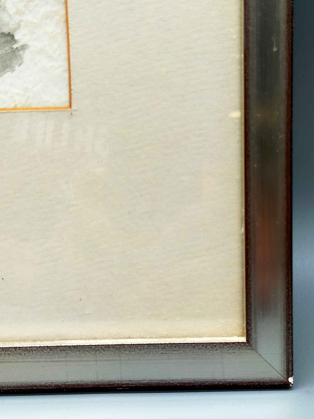 Stilvolles Aquarell von Hahn – Stillleben mit Rosen und Kerzenleuchter