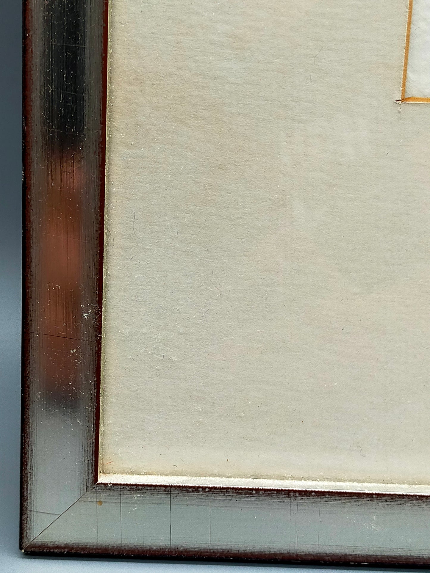 Stilvolles Aquarell von Hahn – Stillleben mit Rosen und Kerzenleuchter