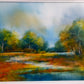 Deutsches Künstlerduo (XX) – Landschafts-Aquarelle im Rahmen (2 Stk.)