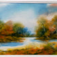 Deutsches Künstlerduo (XX) – Landschafts-Aquarelle im Rahmen (2 Stk.)