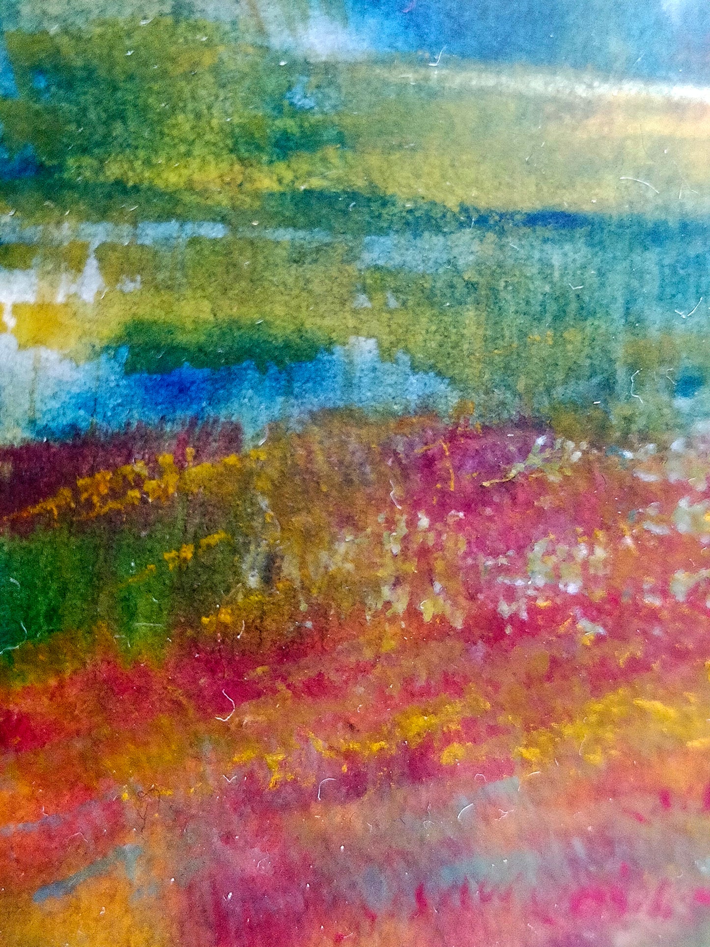 Deutsches Künstlerduo (XX) – Landschafts-Aquarelle im Rahmen (2 Stk.)