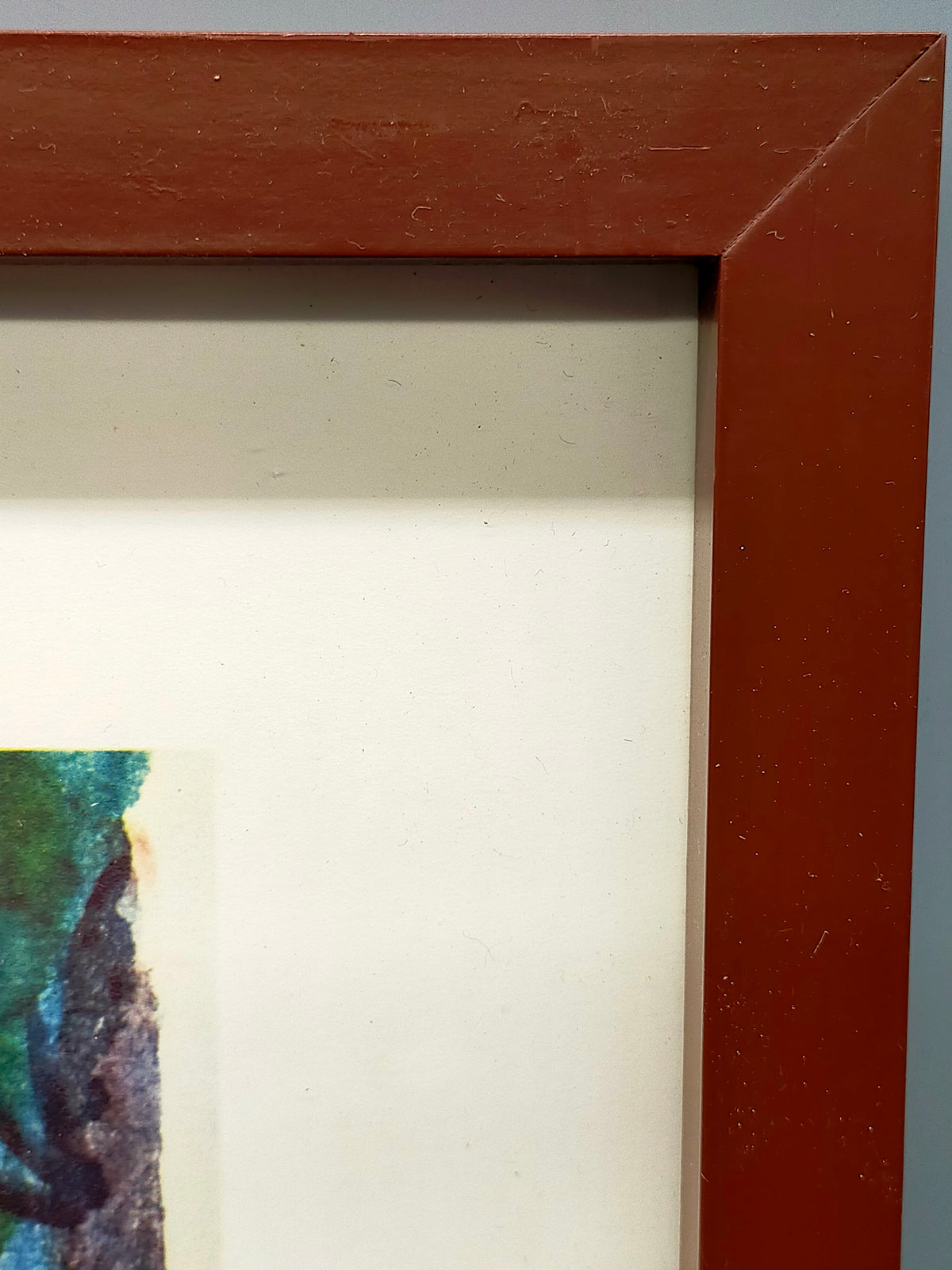 Deutsche Schule (XX) – Gartenansicht mit Haus Expressionistische Landschaft
