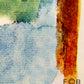Deutsche Schule (XX) – Gartenansicht mit Haus Expressionistische Landschaft