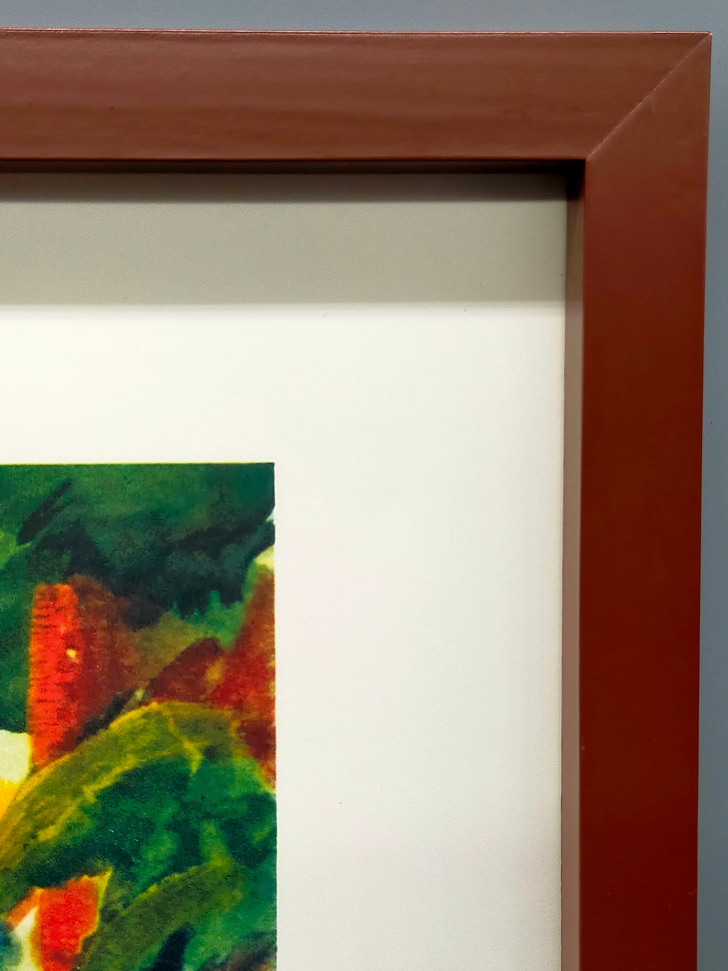 Deutsche Schule (XX) – Expressionistische Gartenlandschaft Lithographie