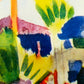 Deutsche Schule (XX) Expressionistische Hafenlandschaft Lithographie