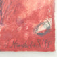 Expressives Abstraktes Gemälde – A. Mandelbad 1998