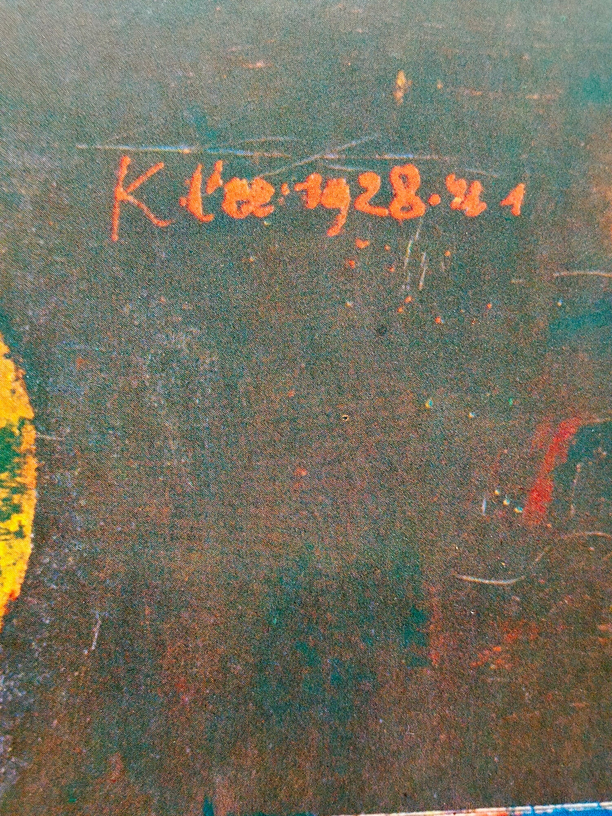 Paul Klee – Burg und Sonne – Kunstdruck Lithografie